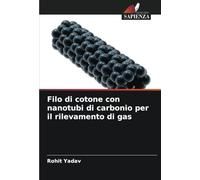 Filo di cotone con nanotubi di carbonio per il rilevamento di gas