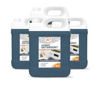 FILO Laundry Detergent Liquid 4x5 Litre - Concentrated Washing Liquid & Laundry Liquid, Fresh Linen - 256 Washes, Professional Strength Formula for Sensitive Skin