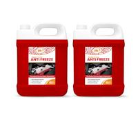 FILO Red Antifreeze & Coolant Ready to Use 2X5 L | High Performance/Long-Life Formula | G12, G12+ & G13 Compatible | Universal Summer & Winter Coolant | All Cars.