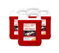FILO Red Antifreeze & Coolant Ready to Use 4X5 L | High Performance/Long-Life Formula | G12/G13 Compatible | Universal Summer & Winter Coolant | for All Cars.