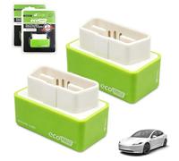 FILOEEX Eco OBD2 Car Fuel Saver, Plug & Play Fuel Economy Tuning Chip, Universal OBDII Energy Saving Device, Improve Engine Efficiency & Reduce Fuel Consumption (2pcs)