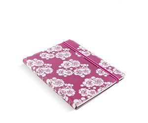 Filofax 115040 Note Pads A5 Impressions, Pink/White