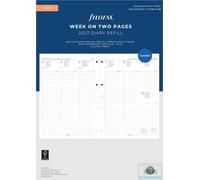 Filofax 2027 A4 Diary - Week On Two Pages - Classic Refill - Appointment - 68714