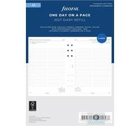 Filofax 2027 A5 Diary - One Day On A Page - Classic Appointment Refill - 68515