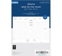 Filofax 2027 A5 Diary - Week On Two Pages - Classic Appointment Refill - 68521