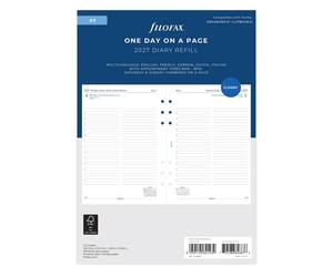 Filofax 2027 A5 Refill - Day Per Page with Appointments - 68515
