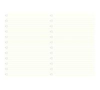 Filofax A4 Ruled Note, White (Pack of 2)