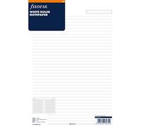 Filofax A4 Ruled Notepaper - White