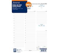 Filofax A4 week on two pages 5 language appointments 2023 diary