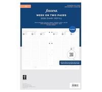 Filofax A4 week on two pages 5 language appointments 2026 diary 26-68714