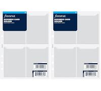 Filofax A5 Business Card Holder Double Sided (Pack of 2)