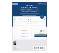 Filofax A5 business day per page English appointments 2026 diary 26-68519
