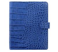 Filofax A5 Classic Croc Organiser - Indigo