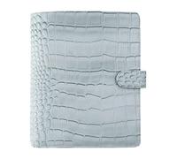 Filofax A5 Classic Croc organiser - Silver Mist