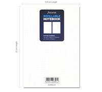 Filofax A5 Notebook Dotted Journal Refill, White