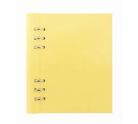 Filofax Clipbook Classic Pastels A5 Notebook - Lemon