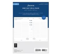 Filofax A5 Diary 2027 Refill insert- Day Per Page with Appointments - 68515