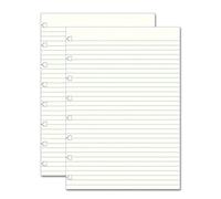Filofax A5 Filofax Notes Twin Pack White Ruled (152008) X 2