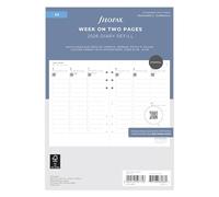 Filofax A5 Minimal week to view with appointments vertical 5 language 2026 diary 26-68593