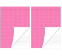 Filofax A5 Organiser Perforated Notepad - Ruled,White (Pack of 2)