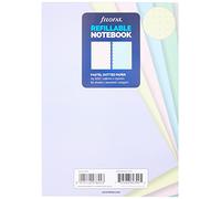 Filofax A5 Pastel Dotted notepaper Refill, 152019, Pack of 1, Multicolor