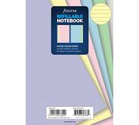 Filofax A5 Pastel Ruled notepaper Notebook Refill
