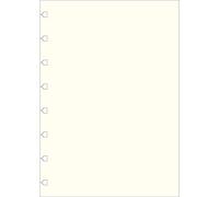 Filofax A5 Plain Notes for Refillable Notebook - White
