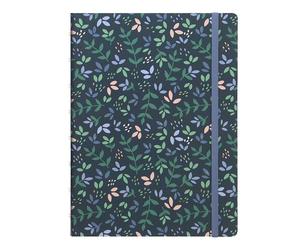 Filofax A5 Refillable Notebook - Charcoal, Mint Green, Sky Blue or Rose Pink