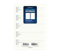 Filofax A5 Refillable Notebook Refill - Password Paper, White