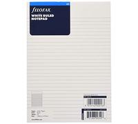 Filofax A5 Ruled Notepad - White