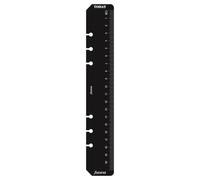 Filofax A5 Ruler page marker black refill