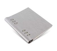 Filofax A5 Saffiano Clipbook - Silver