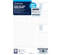 Filofax A5 size Any Year Diary - Week On Two Pages (Multi-language) AY-68514