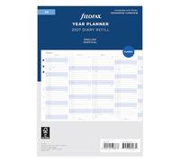 Filofax A5 Vertical Year Planner 2027