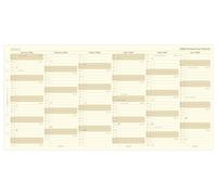 Filofax A5 Vertical Year Planner 2028 cotton cream 28-68508