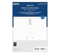 Filofax A5 Week on two pages English multi-fit 2027 diary 27-68521M