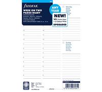Filofax A5 week to view any year undated diary,White