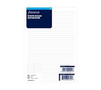Filofax A5 White Lined Paper