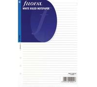 Filofax Refill A5 Ruled 25 Sheets, White