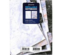 Filofax B152024, 6-Tab Index Notebook Refill, A5 Size, Marble Design, Blank
