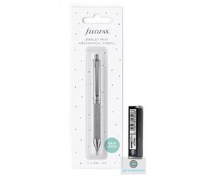Filofax Barley Mini Mechanical Pencil - 0.5mm Lead + Uni UL-4005 Leads (pack 40)