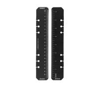 Filofax Black Ruler/Today Page Marker Refill for A5 Organiser, Set of 2 | Page Marker