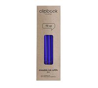 Filofax Blue Erasable Ballpoint Pen Refills - Pack 3