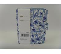 Filofax BN ndigo Floral pocket organiser year planner TO DO, Contacts, Divider+