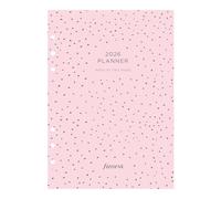 Filofax Calendar Diary Refill, A5 Size, Week-to-View, Confetti Minimal Diary Pack, Multilingual: Five Languages, 2026 (C68591-26)