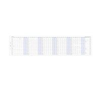 Filofax Calendar Diary Refill, Pocket Size, Horizontal Year Planner, White Paper, English, 2026 (C68201-26)