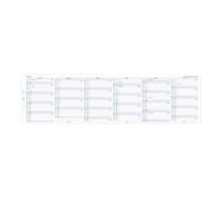 Filofax Calendar Diary Refill, Pocket Size, Vertical Year Planner, White Paper, English, 2026 (C68202-26)