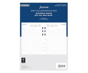 Filofax Calendar Insert A5 Multi 1 Day on 1 Page German 2027