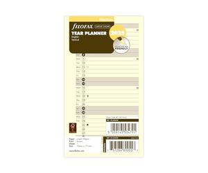 FILOFAX Calendar Insert Personal Year Planner Cotton Cream (E) 2025