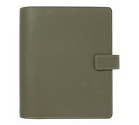 Filofax Camden Organizer, A5 Size, Olive - Grained Vegan Leather, Six Rings, Week-to-View Insert, English (C022406)